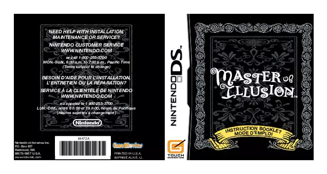 manual for Master of Illusion